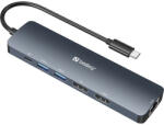 Sandberg USB-C dokkoló, USB-C 8K Display Dock