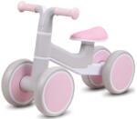 Buddy Toys Tolós bicikli KVADROLET szürke/rózsaszín 57002980 (FT1031)