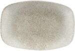 Churchill Raku Agate grey lapos tányér, téglalap alakú, hossza: 237 mm