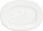 Churchill Alchemy Bands lapos tányér, ovális, hossza: 330 mm, platinázott