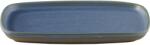 Churchill Emerge lapos tányér, hossza: 220 mm, szélessége: 150 mm, kék
