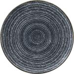 Churchill Homespun Charcoal Black lapos tányér, coup, ø: 288 mm (221101377)