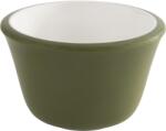 APS mártogatóstál 6 darabos készlet, magasság: 40 mm, átmérő: 60 mm, zöld / fehér