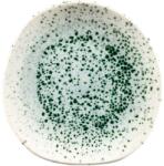 Churchill Mineral Zöld lapos tányér, organikus, átmérő: 186 mm