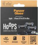 Panzer HoOps Apple iPhone 16 Pro/15 Pro/16 Pro Max/15 Pro Max kamera védő gyűrű - kék alumínium (1196)