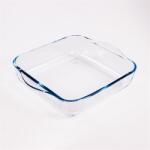 Pasabahce BORCAM négyzetes hőálló üvegedény fogóval 1.950ml, 256*220*60mm (1017151) - officedepot