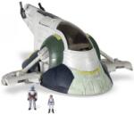 Jazwares Star Wars - Micro Galaxy Squadron 20 cm-es jármű figurával - Jango Fett űrhajója SWJ0031