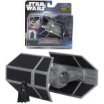 Jazwares Star Wars - Csillagok háborúja 13 cm-es jármű figurával - TIE Advanced + Darth Vader, SWJ0016