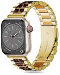 Tech-Protect Modern Apple karóra szíj 4/5/6/7/8/9/SE (38/40/41 mm) - Arany / Leopárd