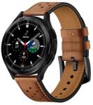 Tech-Protect bőrszíj Samsung Galaxy Watch 4 / 5 / 5 Pro / 6 / 7 / FE készülékhez - barna