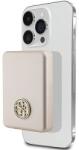 GUESS MagSafe 4G Strassed Metal Logo indukciós power bank 15W 5000mAh - arany