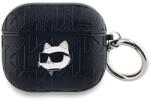 Karl Lagerfeld Monogram Choupette Head tok AirPods 3-hoz - fekete