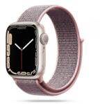 Tech-Protect nylon szíj Apple Watchhoz 4/5/6/7/8/9/SE (38/40/41 mm) - rózsaszín