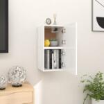 vidaXL 2 db fehér falra szerelhető TV-szekrény 30, 5 x 30 x 30 cm (804482)