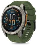 Tech-Protect szilikon vonalpánt Garmin Fenix 5 / 6 / 6 Pro / 7 / 8 (47 mm) / E - zöld
