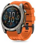Tech-Protect szilikon szíj Garmin Fenix 5S / 5S PLUS / 6S / 6S Pro / 7S / 8 (43MM) - narancssárga