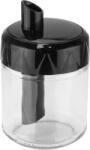 Horecano M-201015-Захарница LEXA 210ml ЧЕРЕН/БЯЛ КАПАК (0154457)