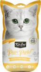 KIT CAT Recompense lichde pentru pisici Kit Cat Purr Puree, pui si fibre, Hairball, 4 x 15g