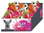 M-Pets Jucarii din cauciuc moale, forma de os, ATHLETIC M-PETS, display cu 48 buc