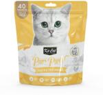 KIT CAT Recompense lichde pentru pisici Kit Cat Purr Puree, pui si fibre, Hairball, 40 x 15g