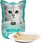 Kit Cat Hrana umeda pentru pisici 100% holistica, Kit Cat Petite Pouch, pui si macrou, 24 plicuri x 70g