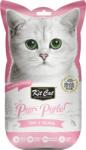 KIT CAT Recompense lichde pentru pisici Kit Cat Purr Puree, ton si somon, 4 x 15g