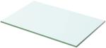 vidaXL 50x25 cm átlátszó panel üvegpolc (243820)