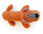 M-Pets Jucarie din plus, GARY Squeaker M-PETS, orange &gri, 32x17x9 cm