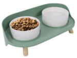 M-Pets Castron pentru caini, pe suport inalt metalic, ALTITUDE M-PETS