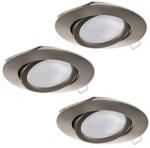 EGLO , 31689 , TEDO , süllyesztett lámpa , GU10 , 3X4, 6W , IP20 (31689)