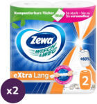 Zewa Wisch & Weg Extra Lang Design háztartási papírtörlő 2 rétegű (2x2 tekercs)