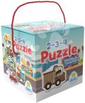 Dohány Puzzle járművek Vehicles Dohány 2-3-4 darabos 18 hó-tól (DH825046)
