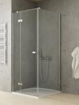 NEW TRENDY Reflexa zuhanykabin 80x70 cm négyszögletes króm fényes/átlátszó üveg EXK-5102 (EXK5102)