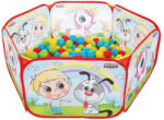 Pilsan Összecsukható labdamedence 200db színes labdával
