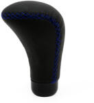 Amio Sebességváltó gomb, fekete, kék varrással - AMIO