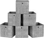 Jurhan GARY tárolódoboz, 6 db, 30x30x30cm, szürke Jurhan