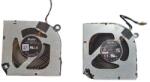 Delta Acer Predator PH315-55-79FW series NS8CC19-21G14 CPU NS8CC19-21G14 GPU processzor/CPU és videókártya/GPU hűtő/ventilátor/fan szett