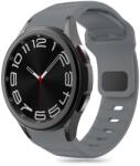 Samsung Galaxy Watch 4 (40 / 42 / 44 / 46 mm) okosóra szíj - Tech- Protect IconBand Line - szürke színű szilikon szíj (szíj szélesség: 20 mm) - graffistore