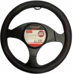 Maxspeed Husa volan Sport - M - Ø 37/39cm - Negru/Rosu