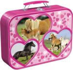 Schmidt Spiele Lovak 2x26, 2x48 db Puzzle Box - Fém kofferben (55588, 13897-184)