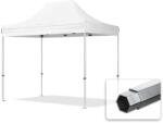 TOOLPORT Összecsukható pavilon, Aluminium, 3x2m, oldalpanelek nélkül, fehér Pavilon sátor, Piaci sátor, Pop up sátor - (581905)