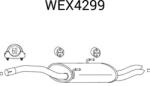 QWP Toba esapament finala QWP WEX4299 (WEX4299)