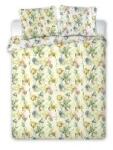 Ábránd Trendy pamut ágyneműhuzat, Sárga virágos (140x200 + 2 db 70x90 cm)