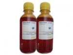 Alphachem Pachet Flacon Cerneala AlphaChem Compatibil HP (11) 2x200ml C4838A Galben si pix Schneider