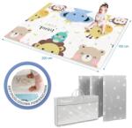 Kidwell Salteluta de joaca pentru copii 150 x 200 cm kidwell inda - animals