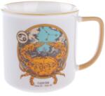 4home Cană de porțelan Zodiac - Rac, 460 ml