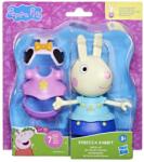 Hasbro Set figurina si accesorii vestimentare Peppa Pig Iepurasul Rebecca 15 cm (F8859_G0329) Figurina