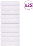 vidaXL Кърпи за душ FROGN 25 бр. Бели 70x140 см 360 г/м2 (136656)