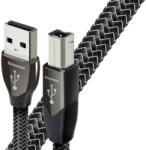 AudioQuest Cablu USB A-B AudioQuest Diamond, DBS Black, Solid 100% Silver 0.75m (USB A-B AudioQuest Diamond 0.75m)