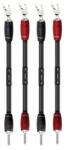 Audioquest Jumperi BiWire Audioquest Dragon PSS, cu mufe Banana-Spada SureGrip 1000 (set 4buc)